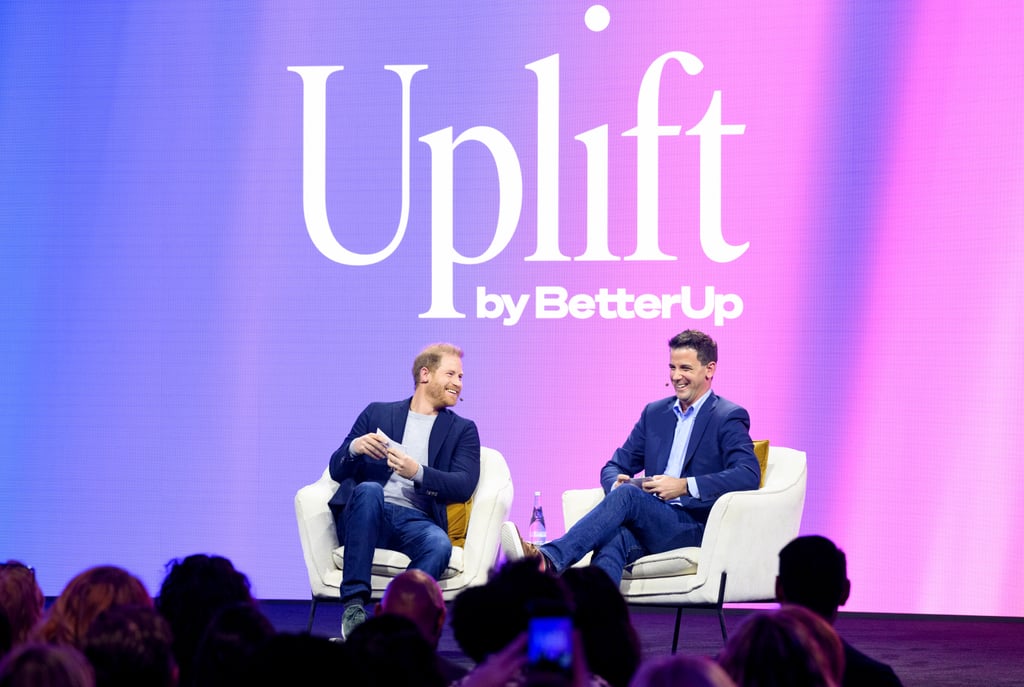 Prince Harry at BetterUp Uplift 2023