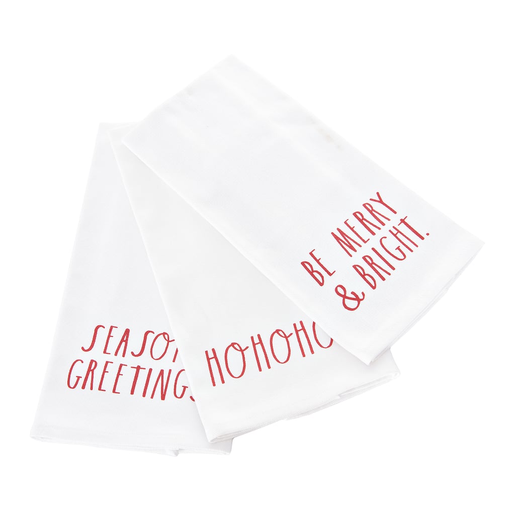 Tea Towels Rae Dunn Holiday Collection 2018 POPSUGAR Family Photo 19