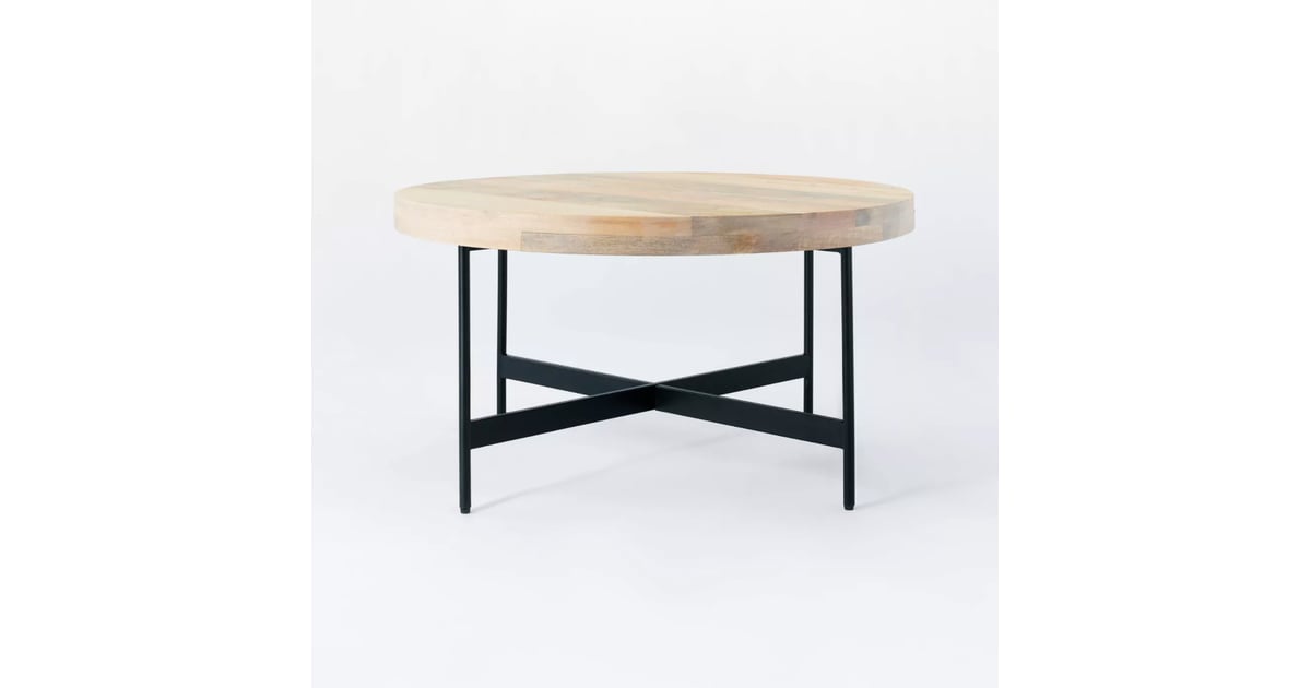 Threshold designed with Studio McGee Villa Park Round Wooden Coffee