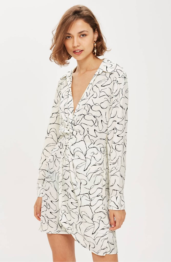 Topshop Obsession Twist Minidress
