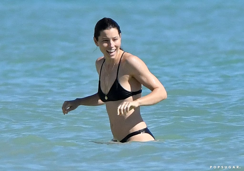 Justin Timberlake and Jessica Biel in the Caribbean 2016