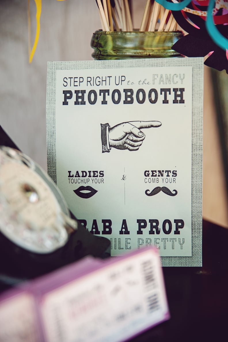 Vintage Photo Booth Details