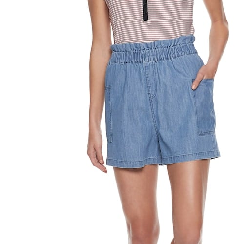 POPSUGAR Paperbag-Waist Shorts