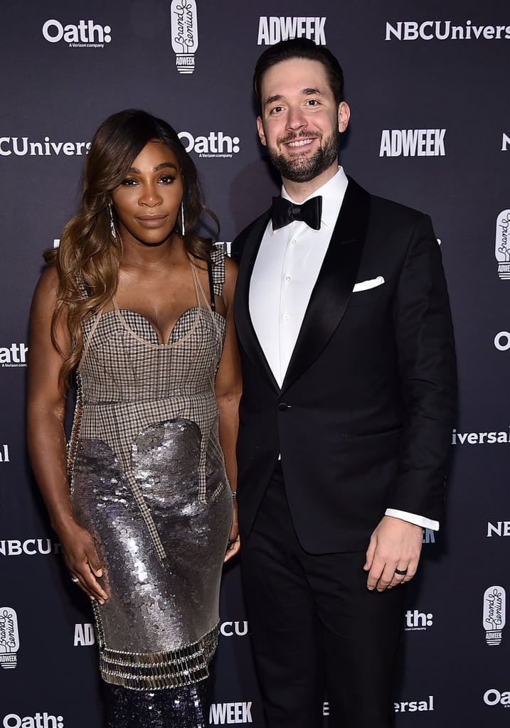 Serena Williams and Alexis Ohanian at Brand Genius Awards | POPSUGAR ...