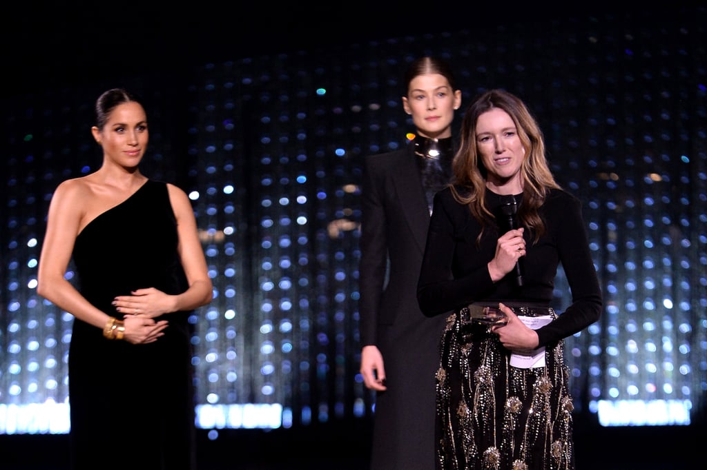 Meghan Markle at the 2018 Fashion Awards