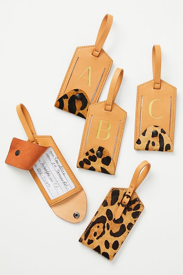 Animalia Monogram Luggage Tag