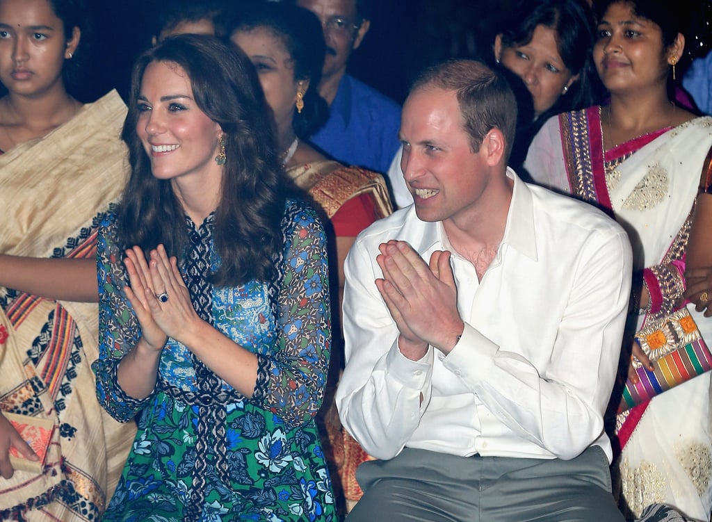 Kate Middleton in Anna Sui at the Bihu Festival Celebration