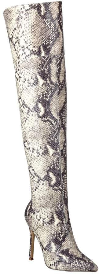 guess snakeskin boots