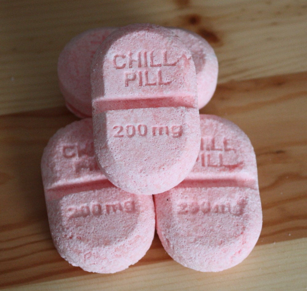 WizardAtWork Take a Chill Pill Bath Bomb