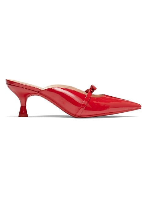 Kate Spade New York Carnation Patent Leather Mules
