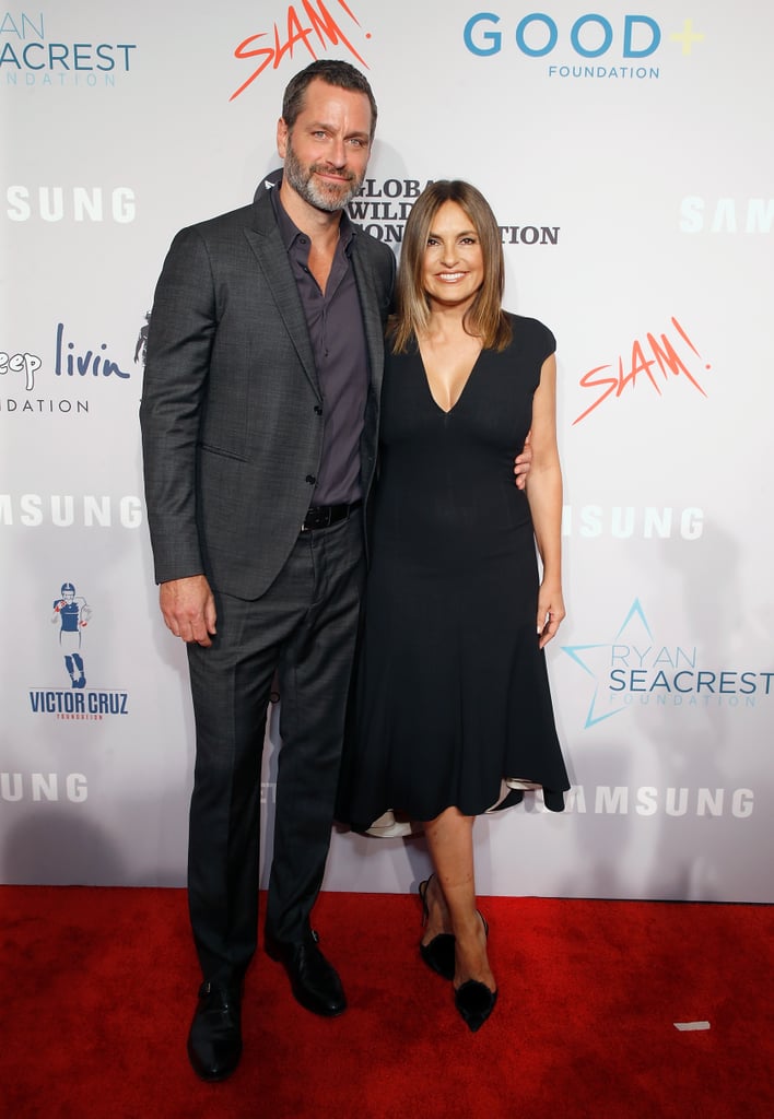 Peter Hermann and Mariska Hargitay at Samsung Charity Gala