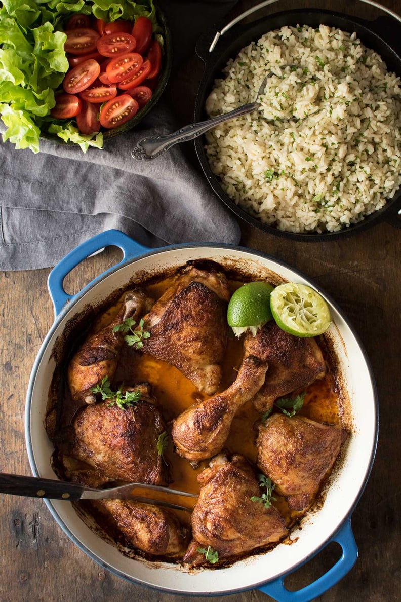 Pollo a la Brasa With Garlic Butter Rice