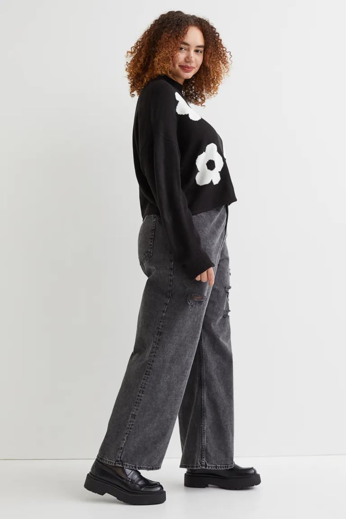 H&M+ Wide High Jeans