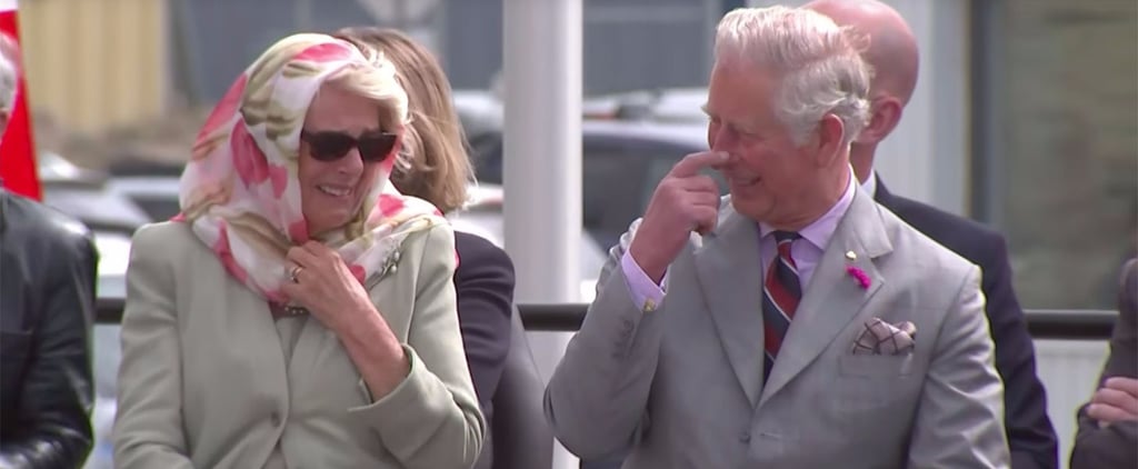 Camilla Laughing During Canadian Throat Singing Performance