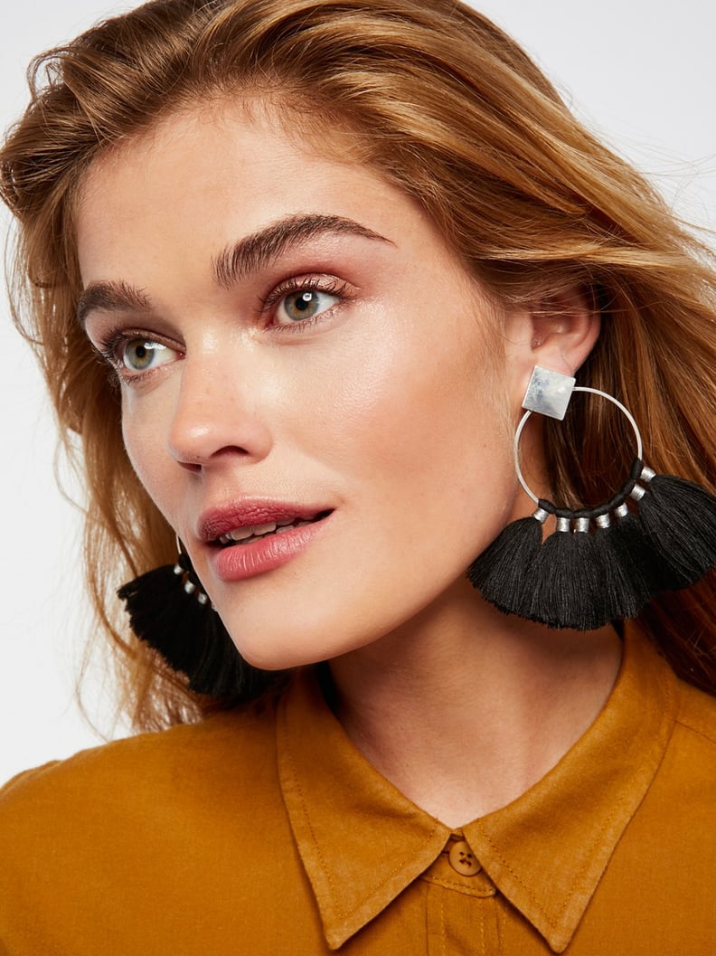 Free People Full Bloom Fan Earring