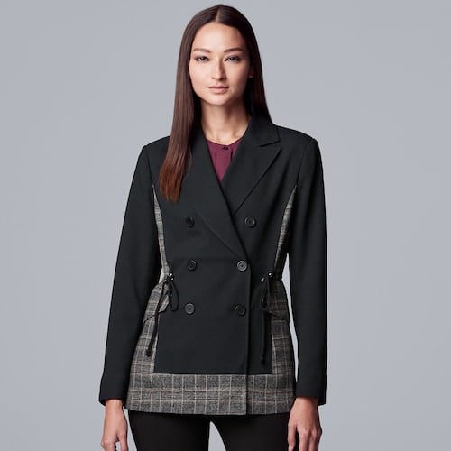 Simply Vera Vera Wang Layered Blazer