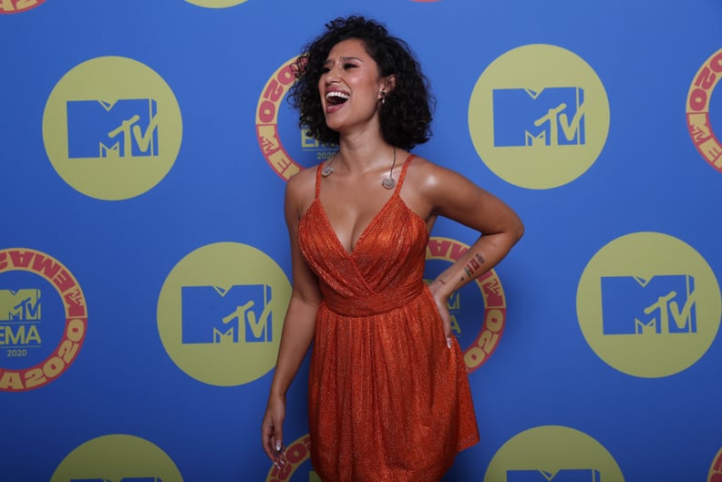 Raye at the 2020 MTV EMA