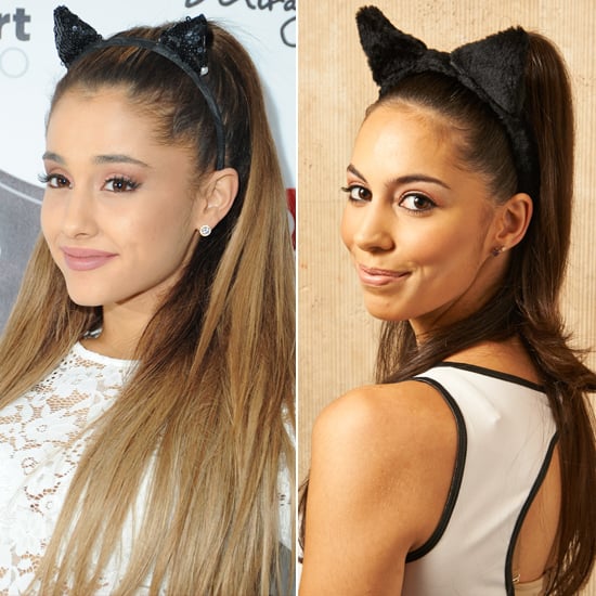 Ariana Grande hair tutorial  Half ponytail hairstyle with extensions   YouTube