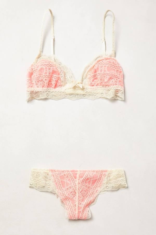 Eberjey Lace Coral Set