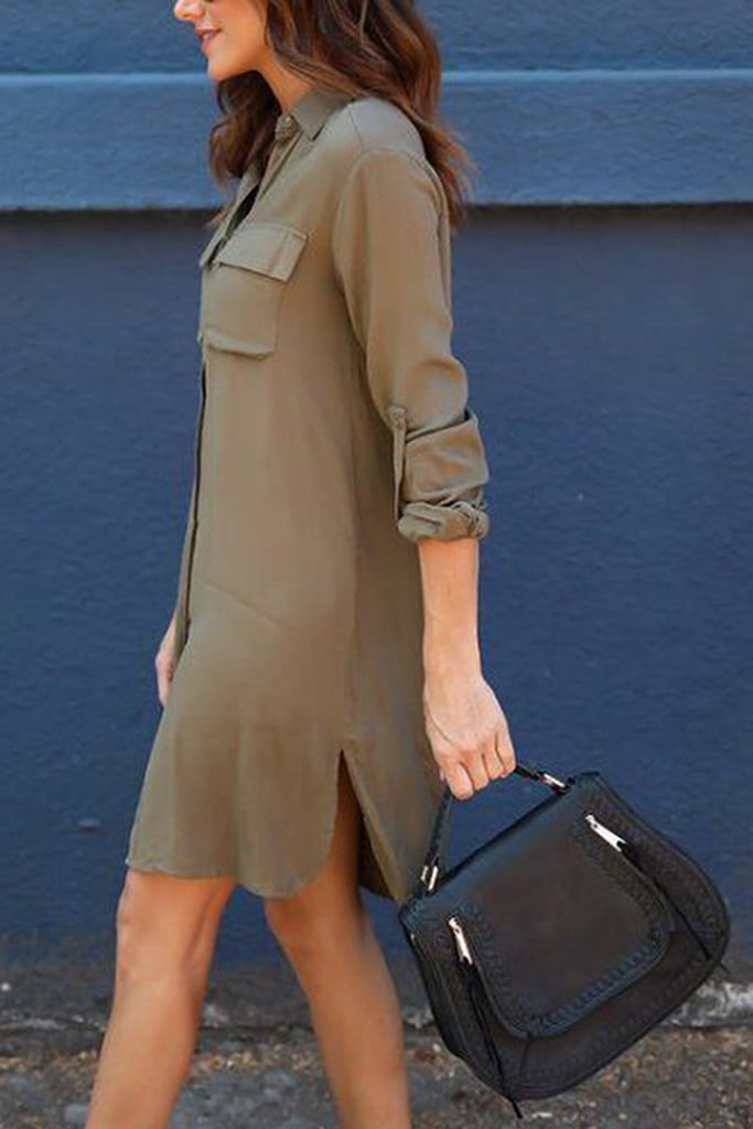 Zilcremo Button-Down Dress