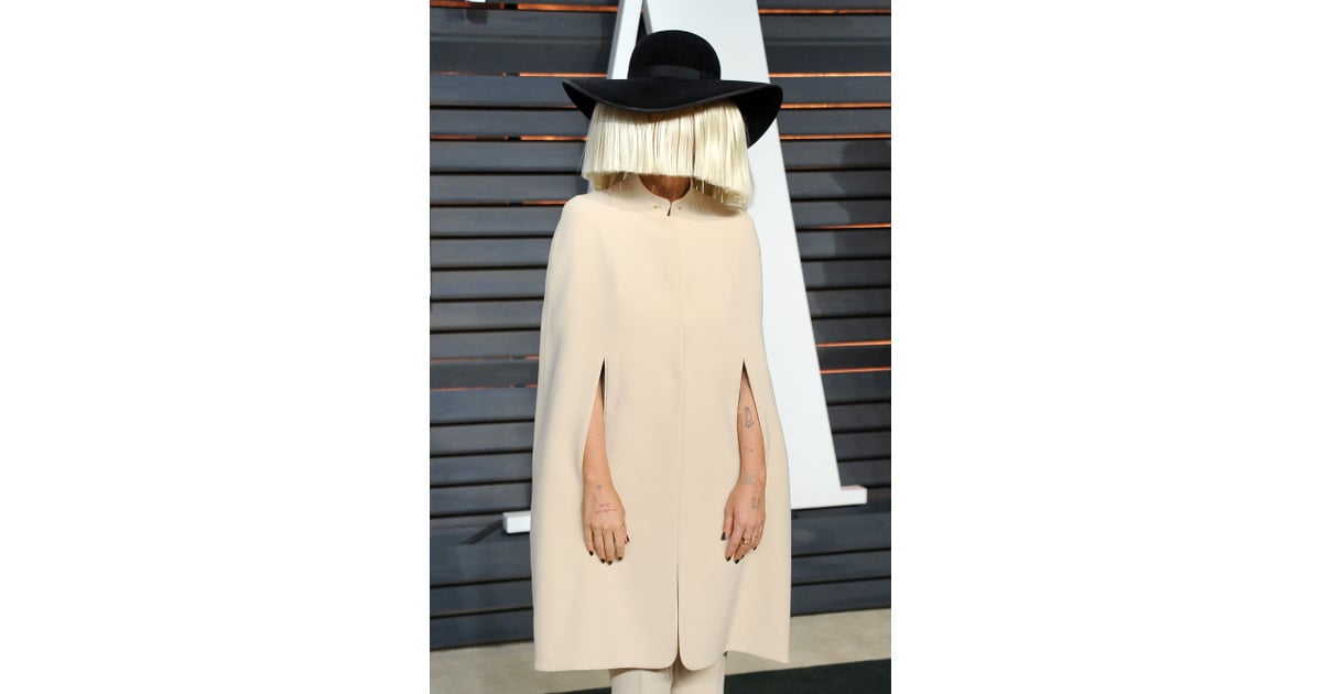 Sia Oscars 2015 Afterparty Hair And Makeup Popsugar Beauty Photo 18 9564