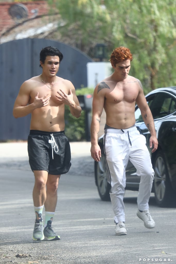 Charles Melton and KJ Apa