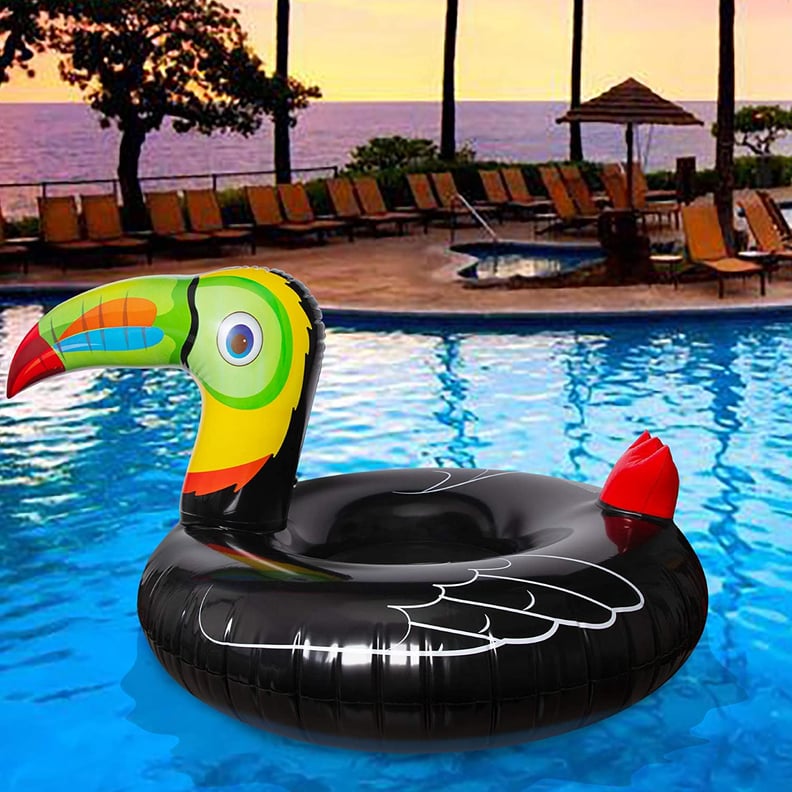 A Toucan Pool Float