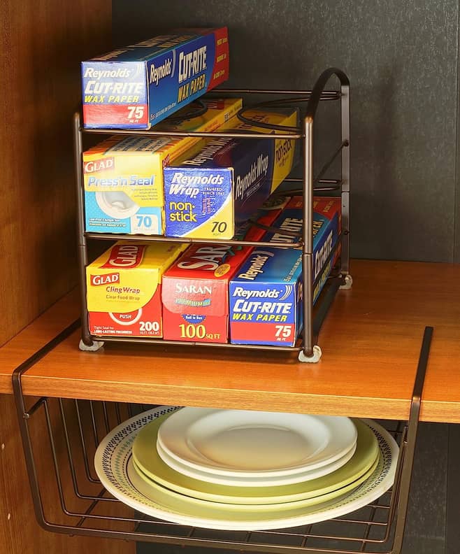 Simple Houseware Under Shelf Baskets Storage Solution