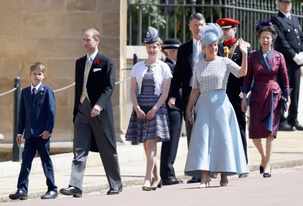 Lady Louise at Prince Harry's Wedding