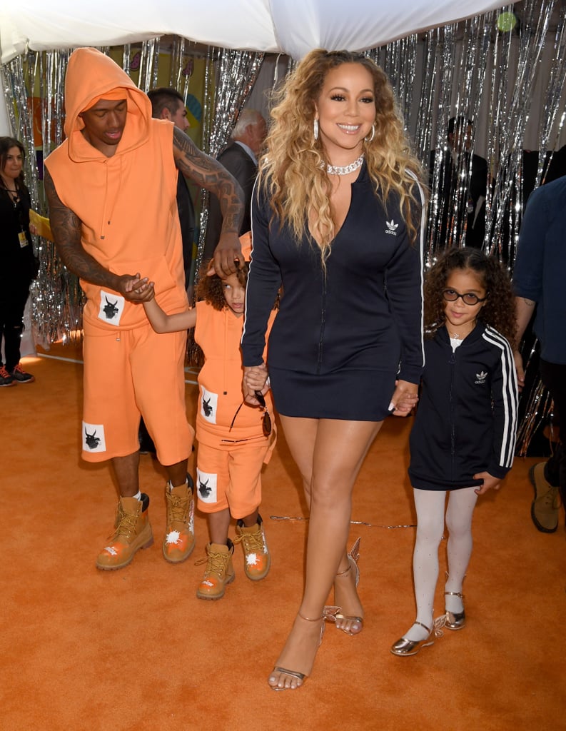 Mariah Carey and Nick Cannon Family 2017 Kids' Choice Awards