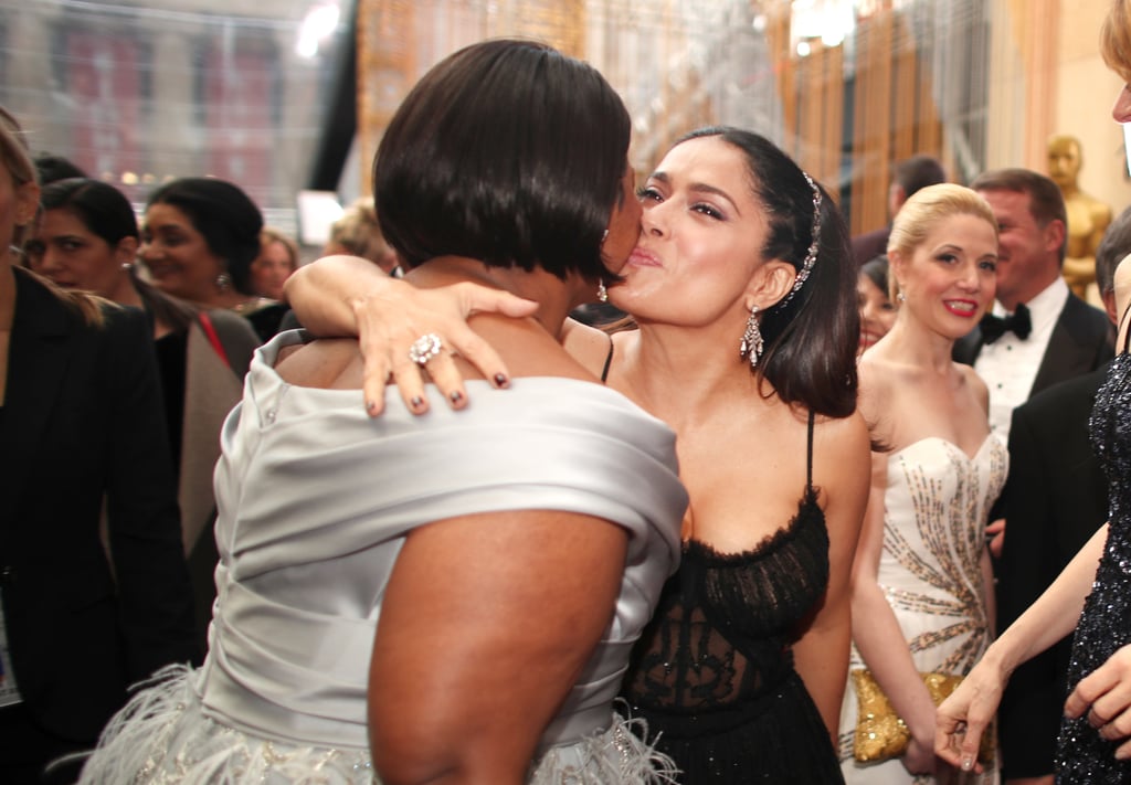 Pictured: Salma Hayek and Octavia Spencer