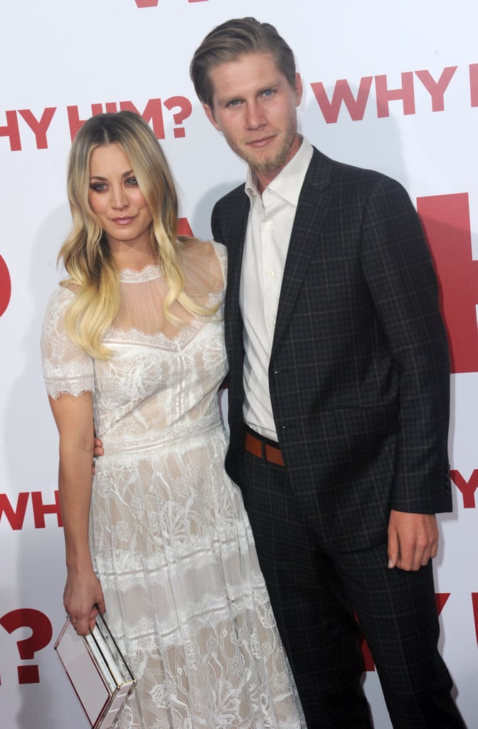Kaley Cuoco and Karl Cook at Why Him? Premiere 2016