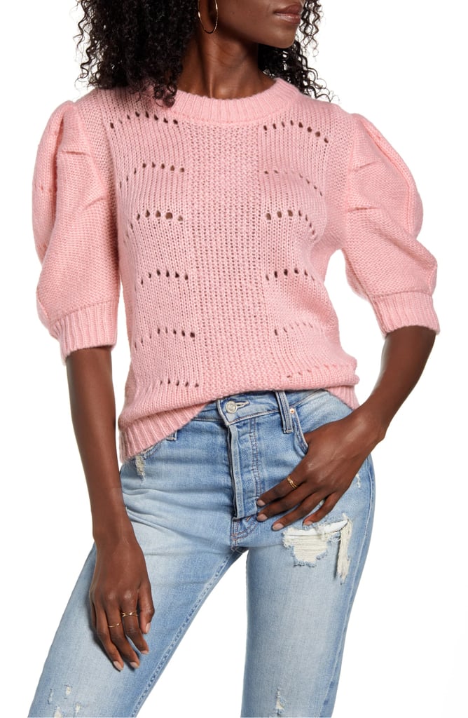 English Factory Puff Sleeve Sweater | 19 Ways to Infuse 2020 Trends Into  Your Wardrobe | POPSUGAR Fashion Photo 2