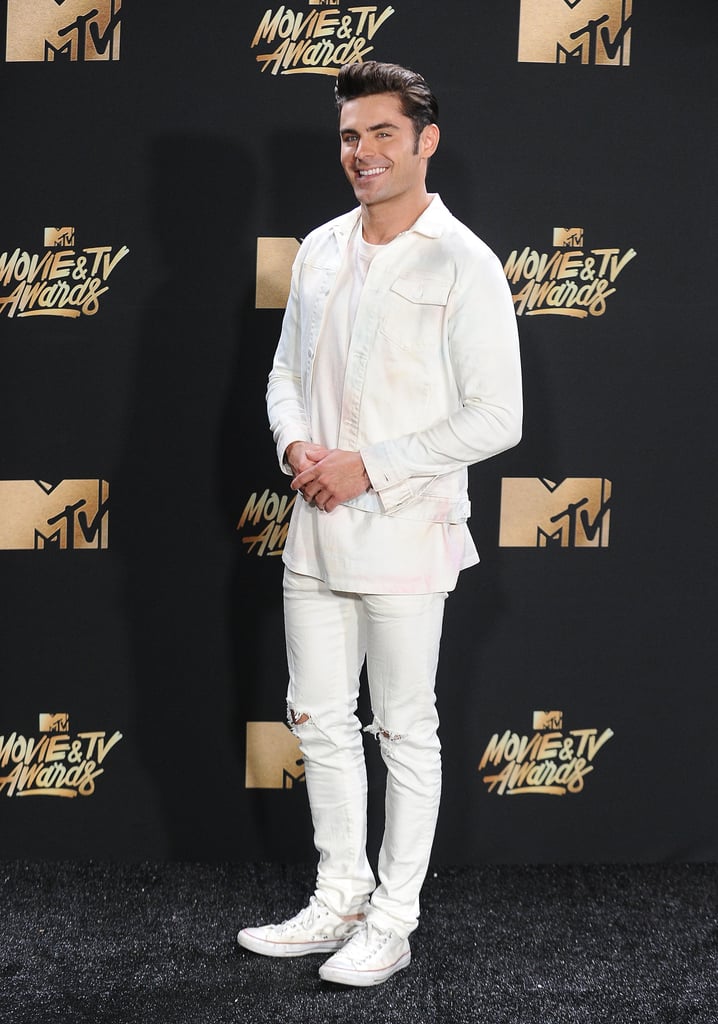 Zac Efron's Outfit at the 2017 MTV Movie and TV Awards ...