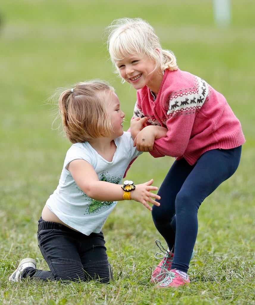 Mia Tindall and Isla Phillips