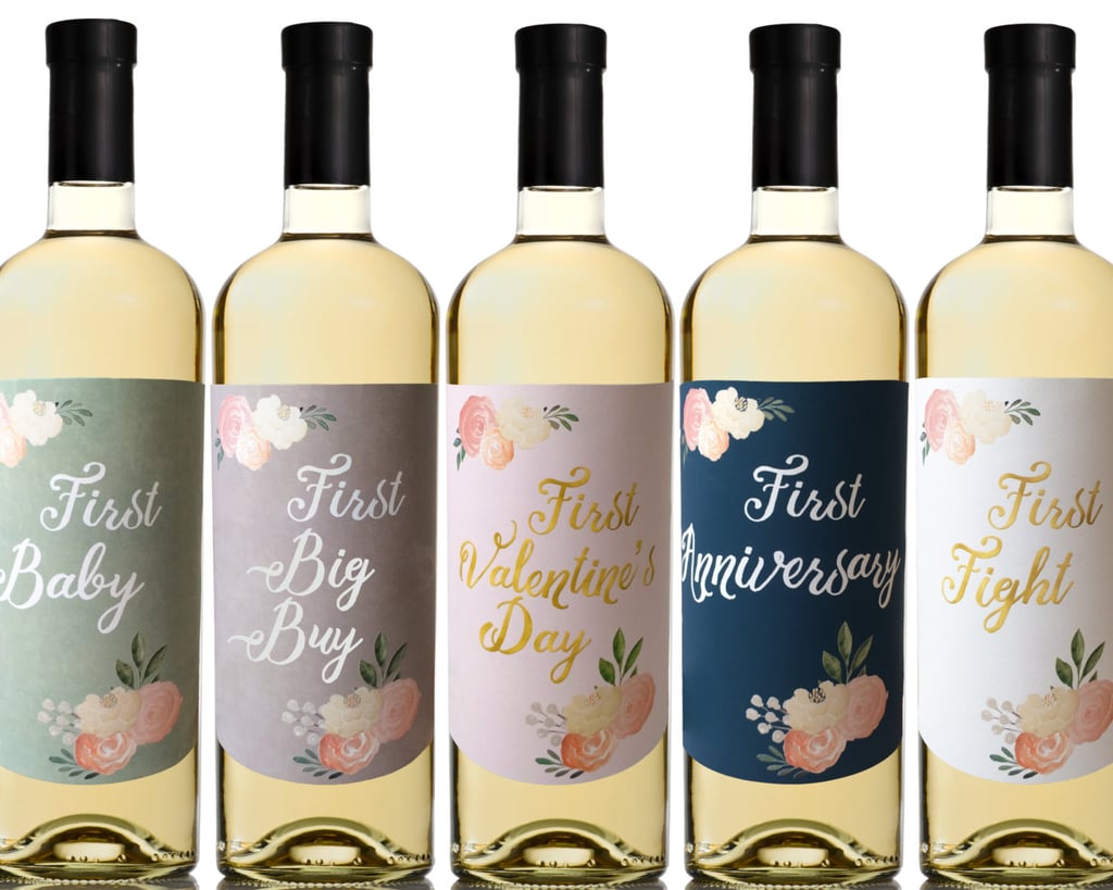 RelaxEventStudio Marriage Milestone Wine Labels (starting at $25)