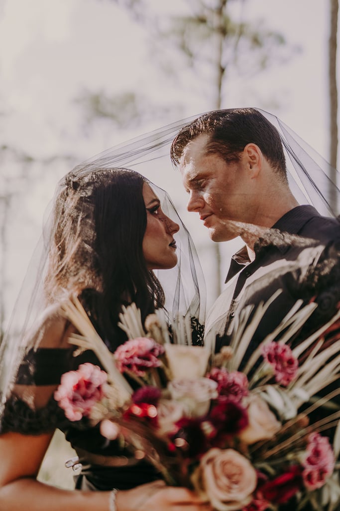 Witch-Inspired Halloween Wedding Shoot​