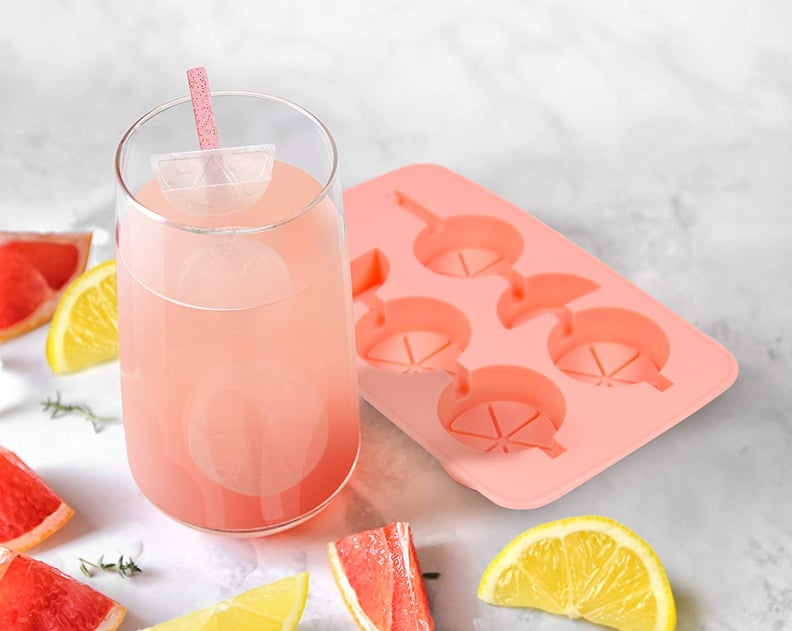 Fancy That Citrus Sippers, Silicone Ice Tray and Straws