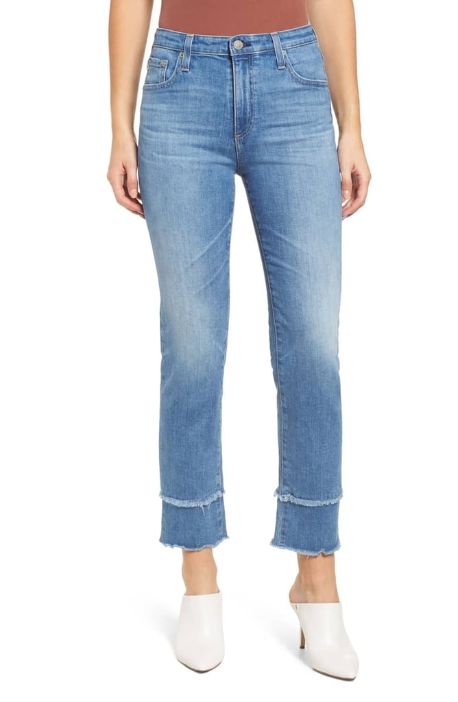 AG The Isabelle High Waist Straight Leg Jeans