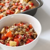 Lentil and Red Pepper Bake Recipe