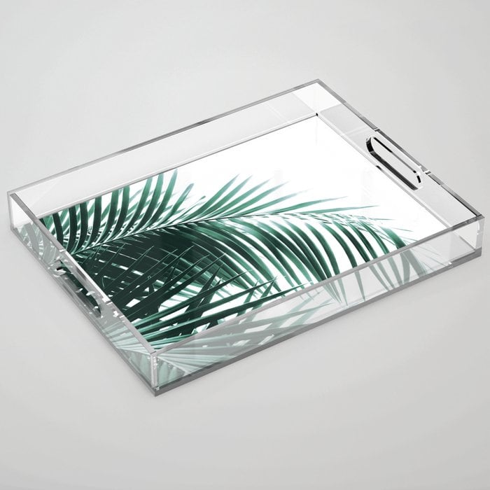 Society6 Green Vibes Acrylic Tray