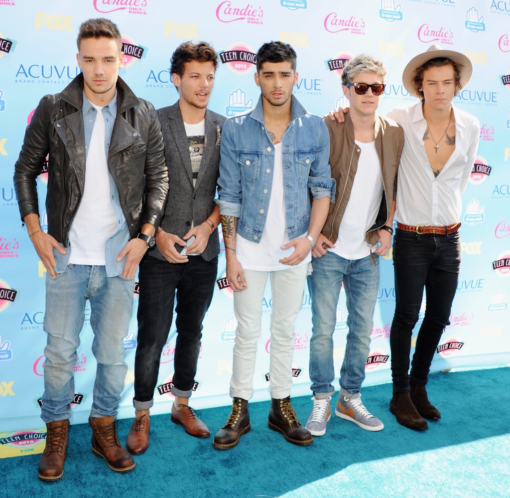 Zayn Stood Out in His Denim Jacket, While the Other Boys Played It Safe