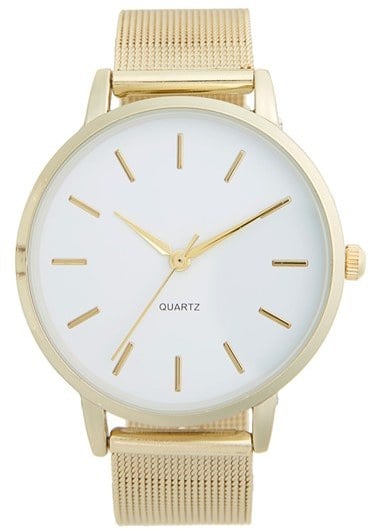 Round Face Watch