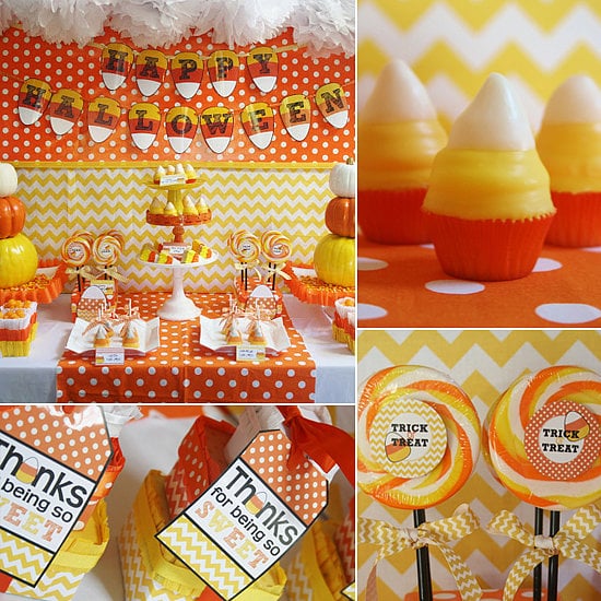 The Cutest Candy Corn Halloween Party