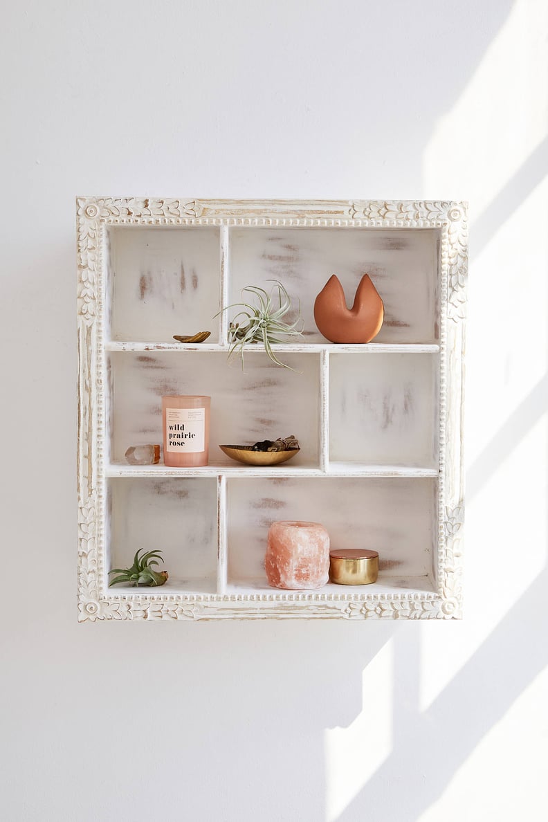 Frances Carved Wall Shelf