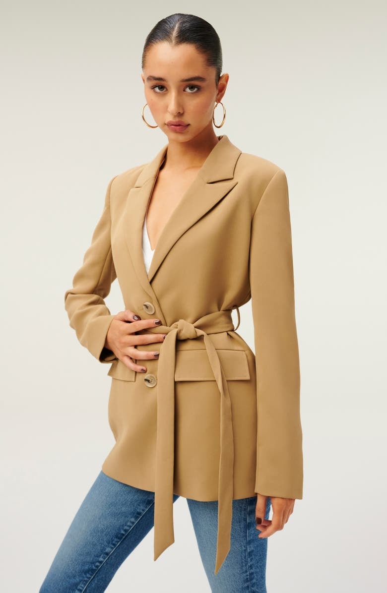 A Statement Blazer: Good American Trench Blazer