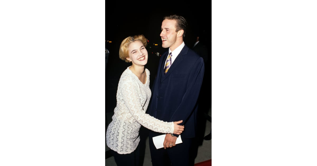 Drew also dated David Arquette for a few months in 1991 — just eight