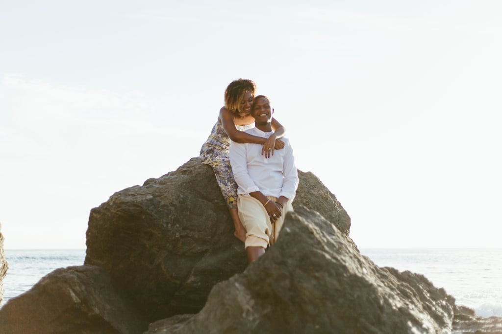Mermaid-Themed Engagement Shoot
