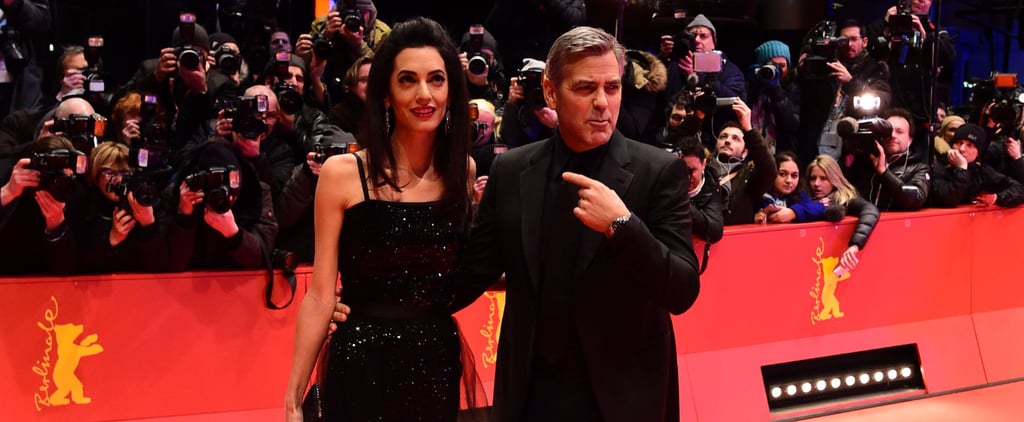 Amal Clooney's Black Gown at Hail, Caesar! Germany Screening