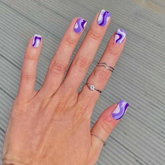 Swirl Nails Are Trending For 2022